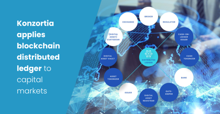 Konzortia applies blockchain distributed ledger to capital markets
