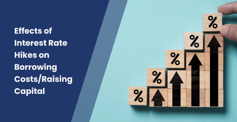 Effects of Interest Rate Hikes on Borrowing Costs/Raising Capital